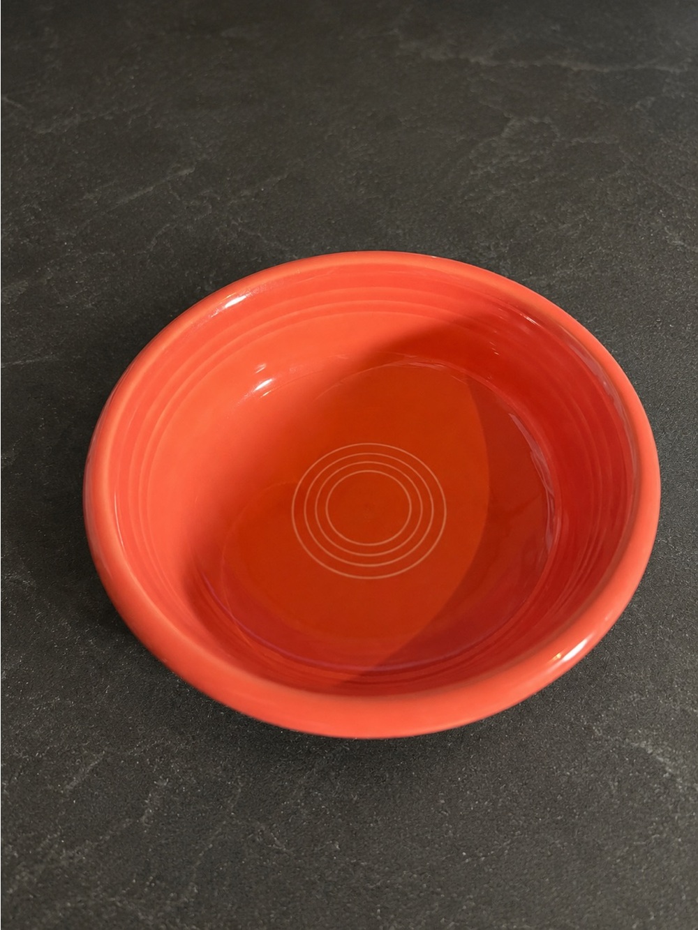Fiesta Ware Coral Cereal / Soup Bowl – 6" Diameter – USA Made